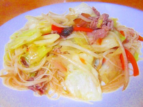 ☆市販ビーフン☆野菜たっぷり焼きビーフン